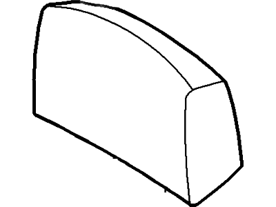 CL3Z-18501A04-TA Ford Cover Assembly - Rear Seat Headrest, Center Illustration 1 of 1