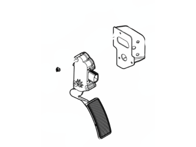 Ford 8C3Z-9725-A Pedal Assembly - Accelerator
