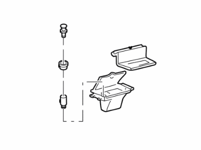 4L2Z-7804810-AAC Ford Ash Tray Illustration 1 of 1