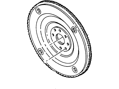 Mercury F6RZ-6375-AA Flywheel Assembly