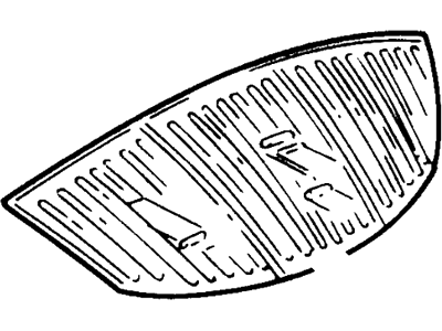 Lincoln F8OZ-8200-AA Grille - Radiator