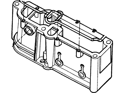 Ford F81Z-6658-AA Cover - Oil Pump F81Z-6658-AA Ford Cover - Oil Pump Illustration 1 of 1