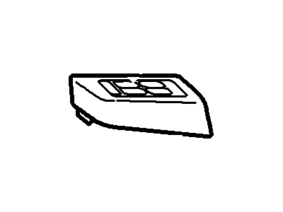 Mercury 1L2Z-14524-ABB Bezel - Door Trim