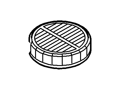Ford 2L1Z-2162-BA Cap - Filler 2L1Z-2162-BA Ford Cap - Filler Illustration 1 of 1