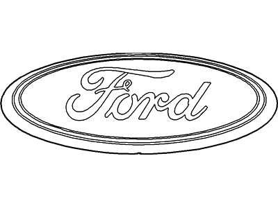 7T4Z-8213-A Ford Name Plate Illustration 1 of 1