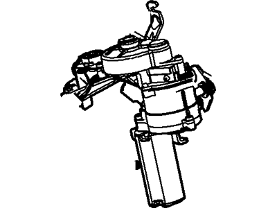 Ford 8L1Z-14B350-A Actuator Assembly 8L1Z-14B350-A Ford Actuator Assembly Illustration 1 of 1