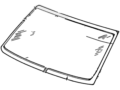Ford F57Z-1003100-A Glass - Windscreen