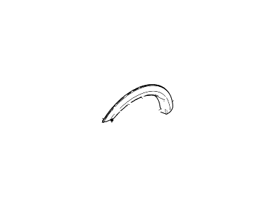Ford 1L5Z-16038-AAA Moulding, Passenger Side 1L5Z-16038-AAA Ford Moulding, Passenger Side Illustration 1 of 1