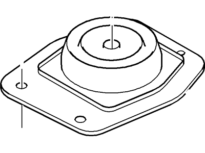 Mercury F4ZZ-7277-C Boot - Gear Change Lever