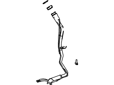 Ford AA5Z-9034-E Pipe - Fuel Filler