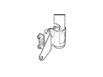 Mercury F43Z-18125-A Shock Absorber Assembly