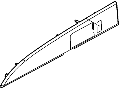 Lincoln EA1Z-78274A31-AA Panel - Door Trim - Upper