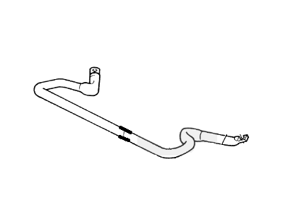E89Z-5493-A Ford Stabilizer Bar Bushing Illustration 1 of 1