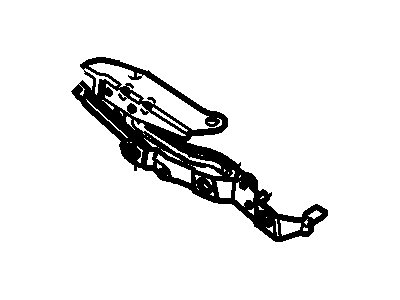 Ford 5G1Z-5442700-AA Hinge Assembly, Passenger Side 5G1Z-5442700-AA Ford Hinge Assembly, Passenger Side Illustration 1 of 1