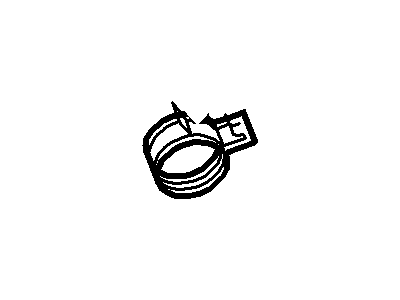 Mercury F3XY-8287-H Clamp - Hose
