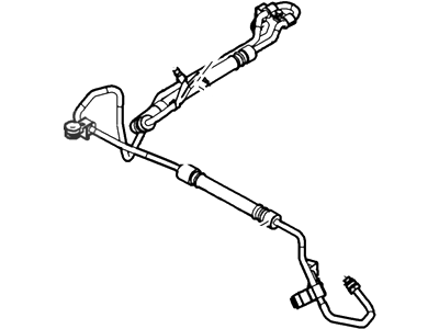 Lincoln 2W4Z-3A719-AA Hose - Power Steering