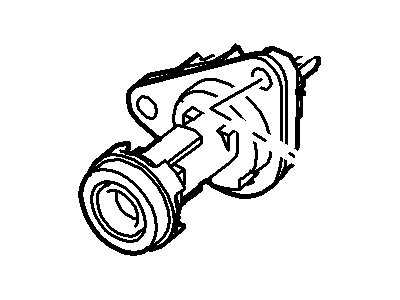 Ford 6E5Z-5443262-A Cylinder Assembly - Lock 6E5Z-5443262-A Ford Cylinder Assembly - Lock Illustration 1 of 1