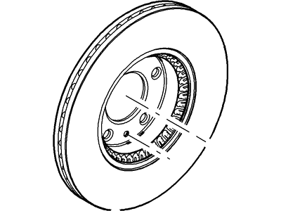Ford 9E5Z-1125-A Rotor Assembly 9E5Z-1125-A Ford Rotor Assembly Illustration 1 of 1