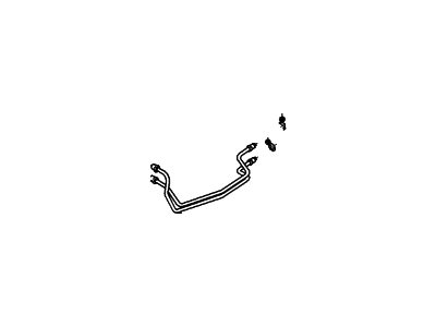 Ford 5L3Z-7R081-BA Tube Assembly 5L3Z-7R081-BA Ford Tube Assembly Illustration 1 of 1