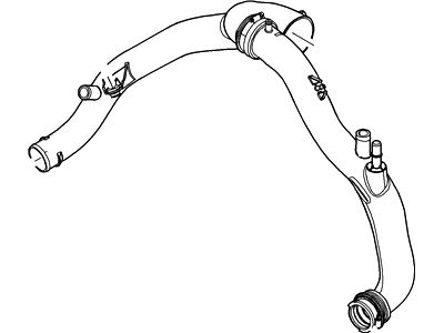 Ford AA5Z-9R530-A Hose - Air AA5Z-9R530-A Ford Hose - Air Illustration 1 of 1