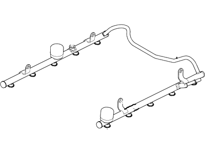 Ford 9C2Z-9F792-B Manifold Assembly - Fuel Supply