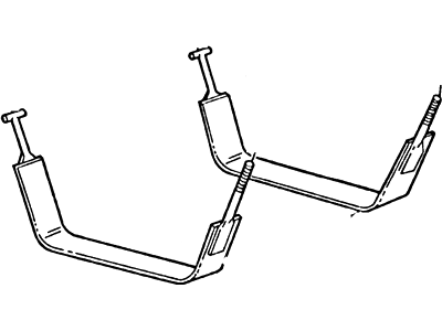 Ford Ranger Fuel Tank Strap - E9TZ-9054-K