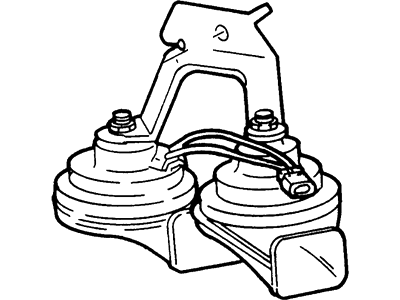 Lincoln XW1Z-13832-AA Horn Assembly
