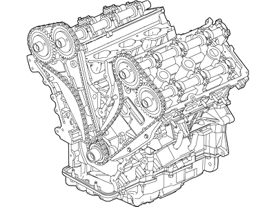 Ford 9L8Z-6006-BRM Remanufactured Service Engine Assembly