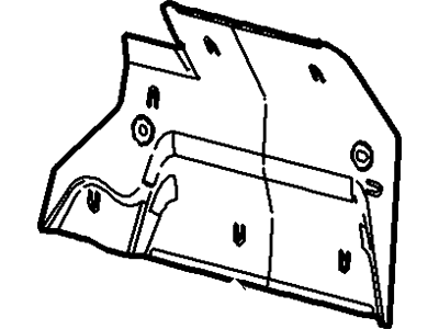 Ford 2L1Z-78017A40-DA Insulator - Dash Panel