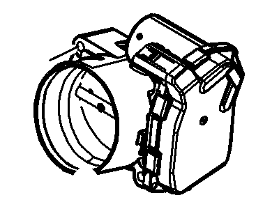 Ford 9L3Z-9E926-C Throttle Body And Motor Assembly