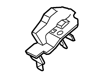 Ford F58Z-14A099-D Shield F58Z-14A099-D Ford Shield Illustration 1 of 1