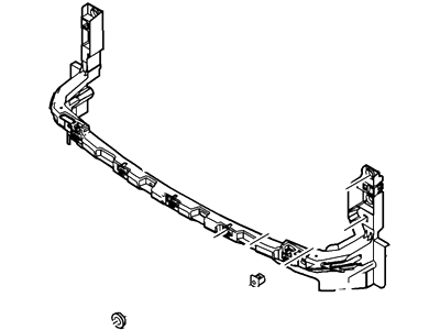 Ford BC3Z-17A792-A Reinforcement BC3Z-17A792-A Ford Reinforcement Illustration 1 of 1