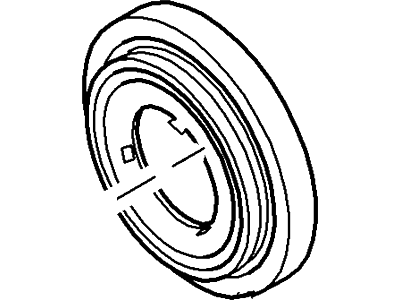 Ford 9L3Z-7A262-A Piston 9L3Z-7A262-A Ford Piston Illustration 1 of 1