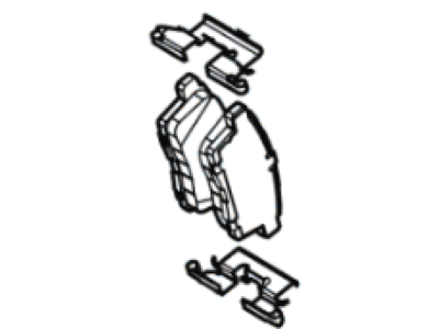 Lincoln J2MZ-2V200-K Pad - Brake
