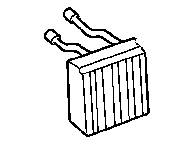 Mercury 4L2Z-19860-BA Core - Air Conditioning Evaporator