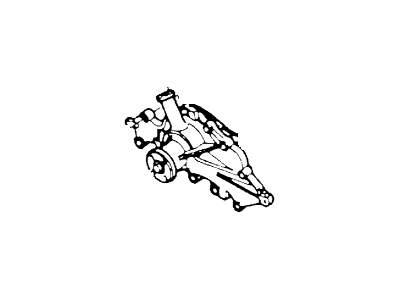 Lincoln Continental Water Pump - E8DZ-8501-A