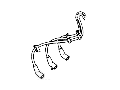Ford Aerostar Spark Plug Wire - F1PZ-12259-E