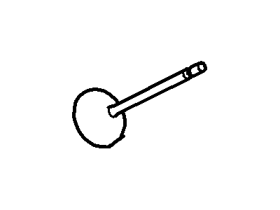 Lincoln Exhaust Valve - 5L1Z-6505-B