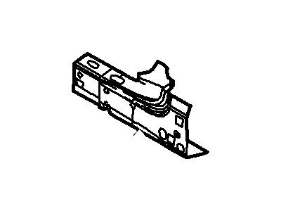 Lincoln YW4Z-5410133-AA Reinforcement
