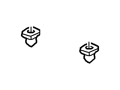 -W707055-S300 Ford Nut - Hexagon Illustration 1 of 1