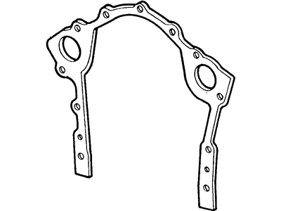 F5RZ-6020-C Ford Gasket - Cylinder Front Cover, Driver Side Illustration 1 of 1