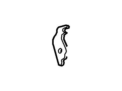 F5TZ-2A637-A Ford Lever - Parking Brake Operating, Passenger Side Illustration 1 of 1