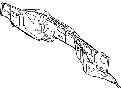 Ford 9L3Z-1501610-A Panel Assembly - Dash 9L3Z-1501610-A Ford Panel Assembly - Dash Illustration 1 of 1