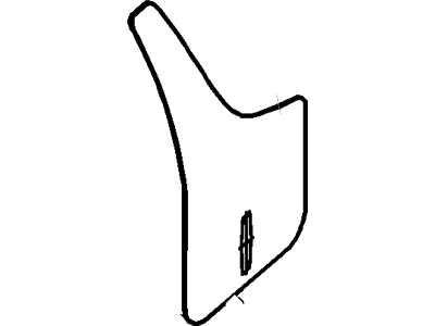 Lincoln 6L7Z-16A550-A Kit - Mudflap
