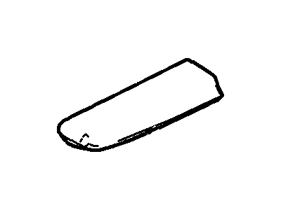 Lincoln 7T4Z-7861737-BA Handle - Seat Back Adjusting