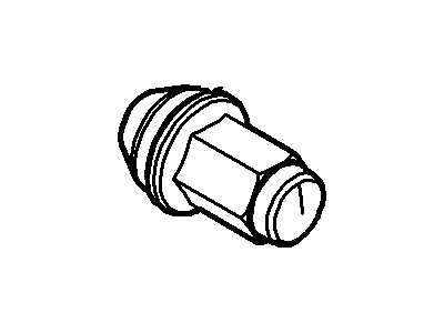 Ford 7L1Z-1012-A Nut - Wheel