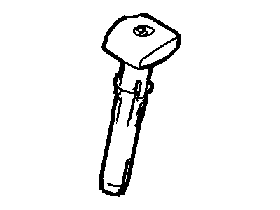 9L3Z-96610A18-DA Ford Retainer - Headrest Pad Illustration 1 of 1