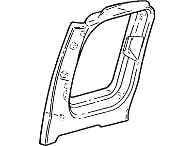 Ford XL3Z-1825509-AAD Moulding - Rear Window             