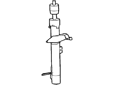 Ford 3S4Z-18124-AB Shock Absorber Assembly, Passenger Side 3S4Z-18124-AB Ford Shock Absorber Assembly, Passenger Side Illustration 1 of 1