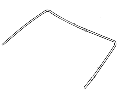 F1TZ-7803144-A Ford Moulding - Windshield Illustration 1 of 1